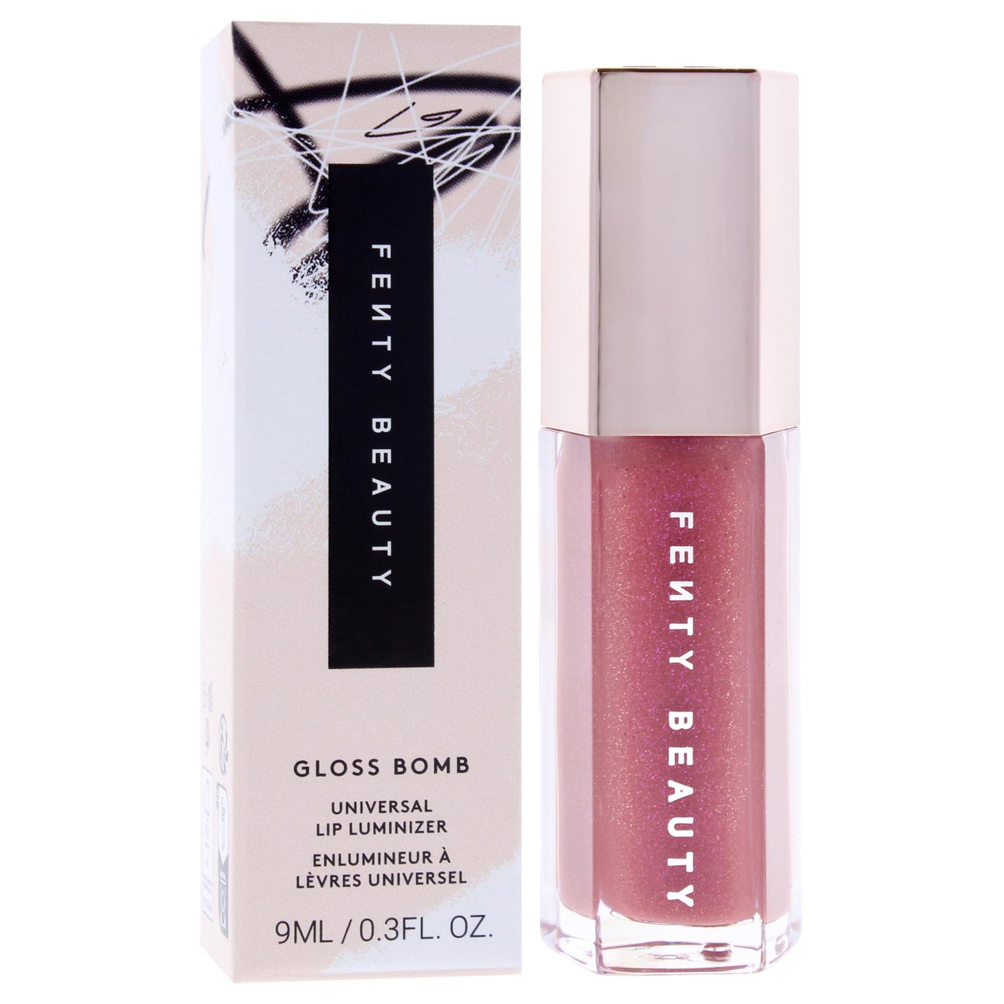 Gloss Bomb Universal Lip Luminizer - 08 Riri by Fenty Beauty for Women - 0.3 oz Lip Gloss