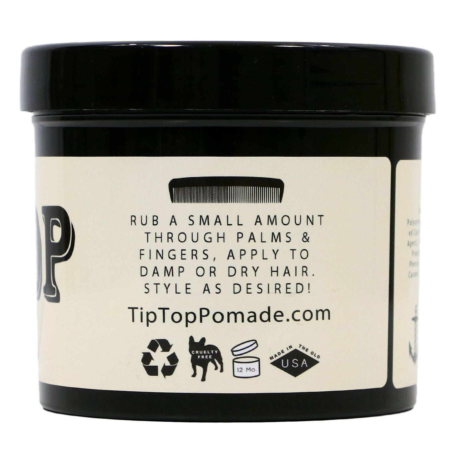 TIP TOP Original Water Based Pomade 32 oz