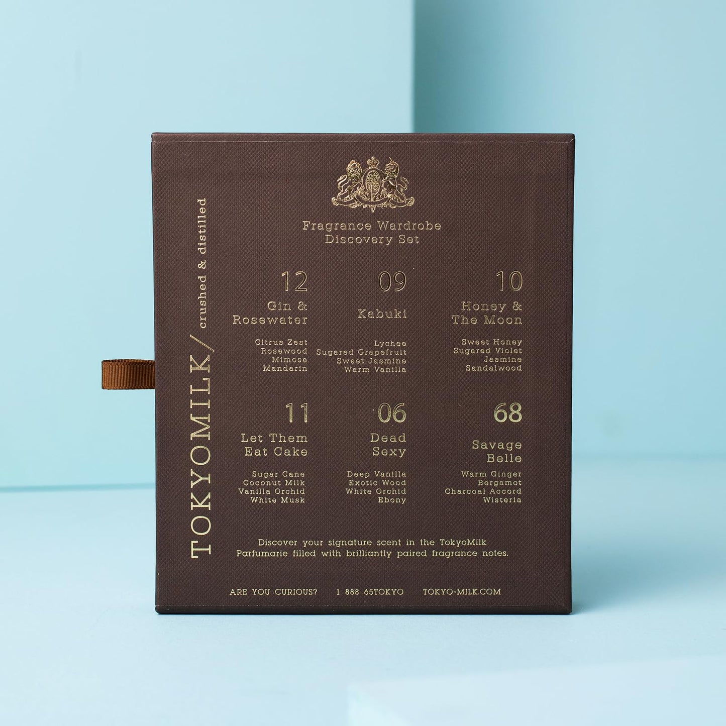 TOKYOMILK Eau de Parfum Discovery Set, 6 Fragrances in 0.23 fl. oz. Bottles, Perfume for Women, Mini-Perfume Sampler, Women’s Cologne Fragrances