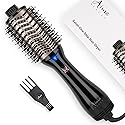 One Step Hair Dryer & Volumizing Hot Air Brush, Blow Dryer, Ceramic Straightener, Curler & Hot Comb 4 in 1 Salon Ionic Brush, Hair Styling Tools