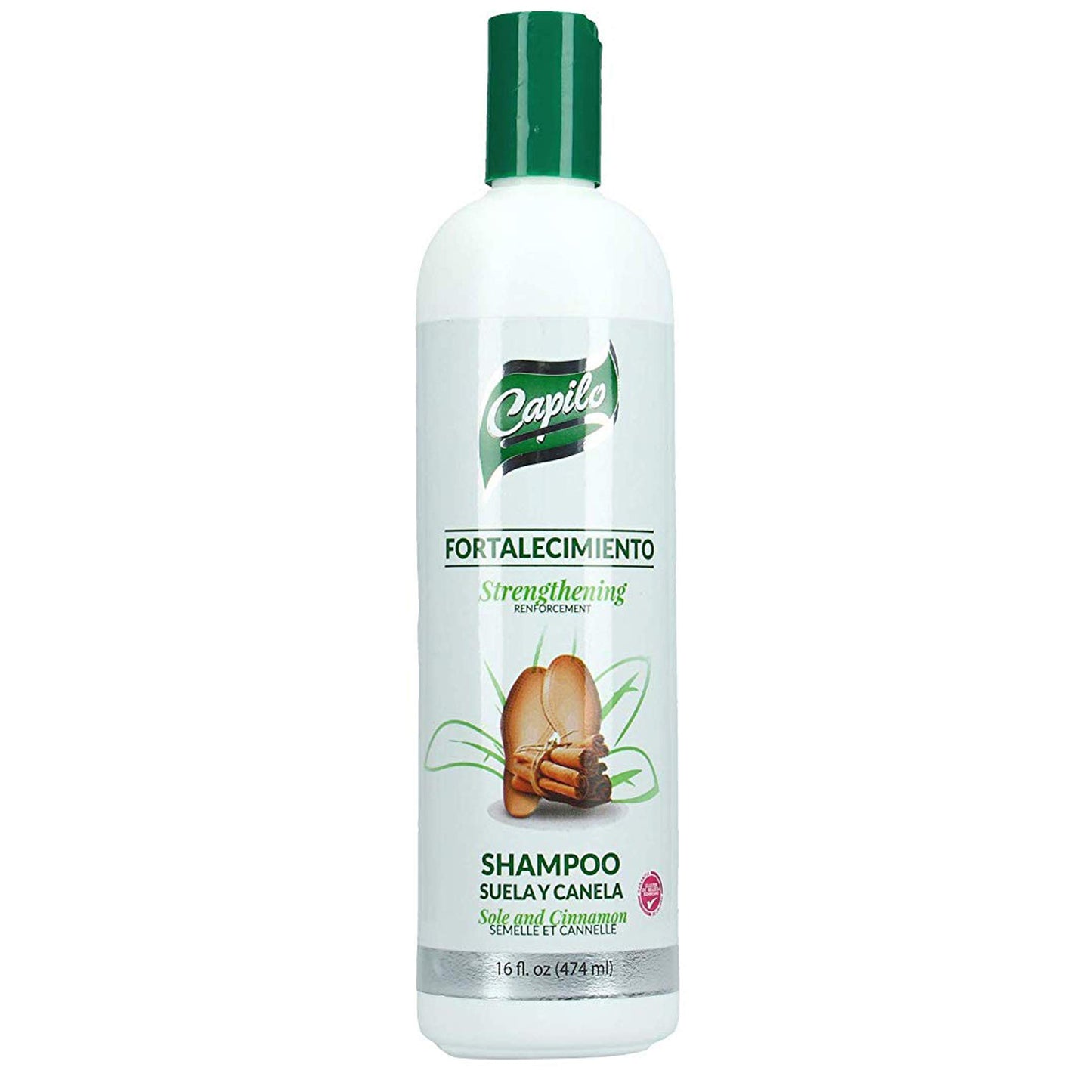 Capilo Sole & Cinnamon Shampoo 16oz + Rinse 16oz (Combo Set)