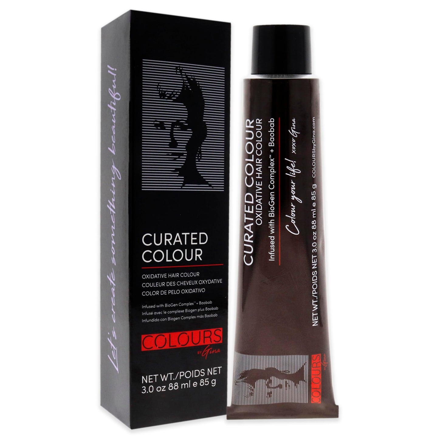 Colours By Gina Curated Colour - 10.21-10VB Extra Light Violet Blonde by Colours By Gina for Unisex - 3 oz Hair Color