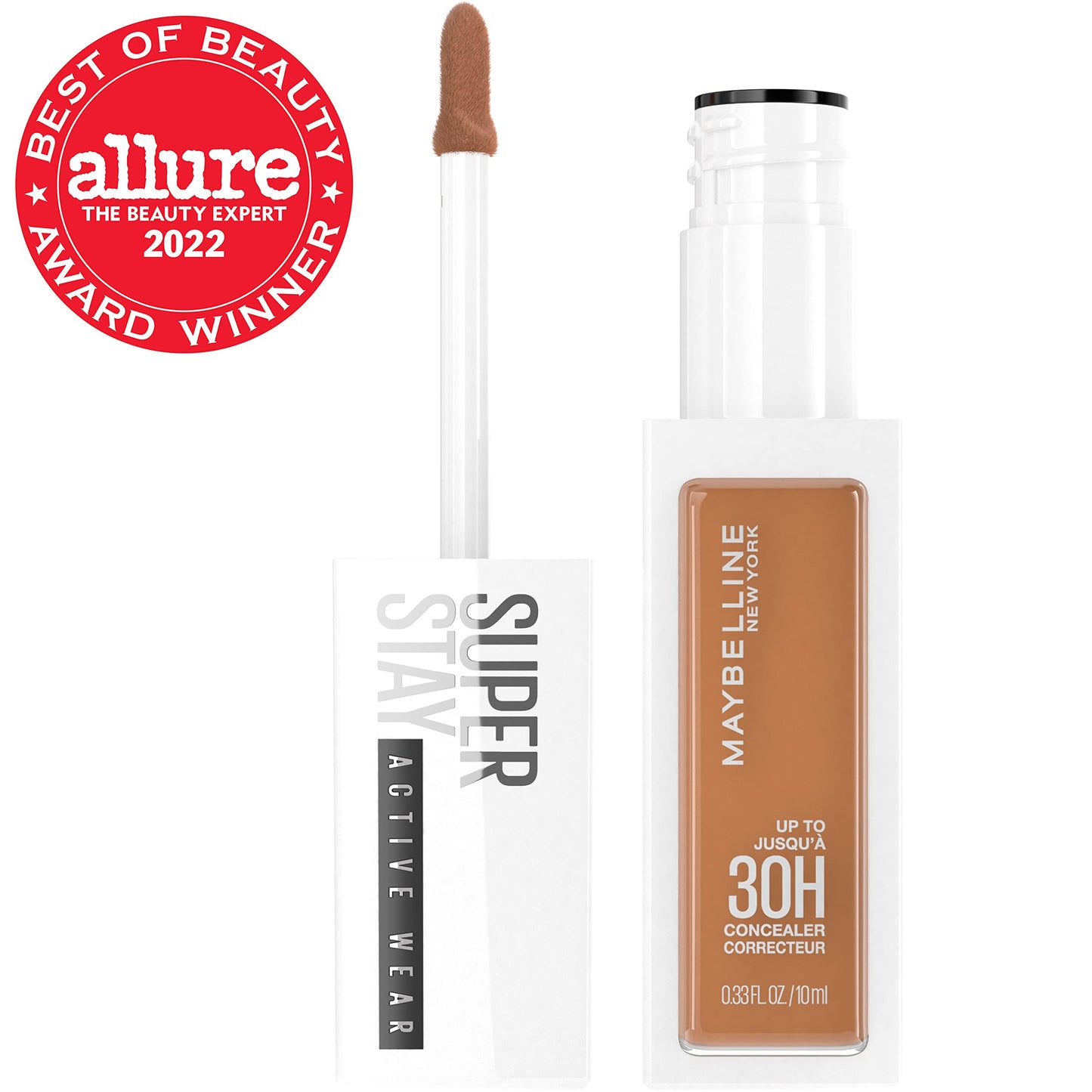 Maybelline Super Stay Liquid Concealer Makeup, Full Coverage Concealer, Up to 30 Hour Wear, Transfer Resistant, Natural Matte Finish, Oil-free