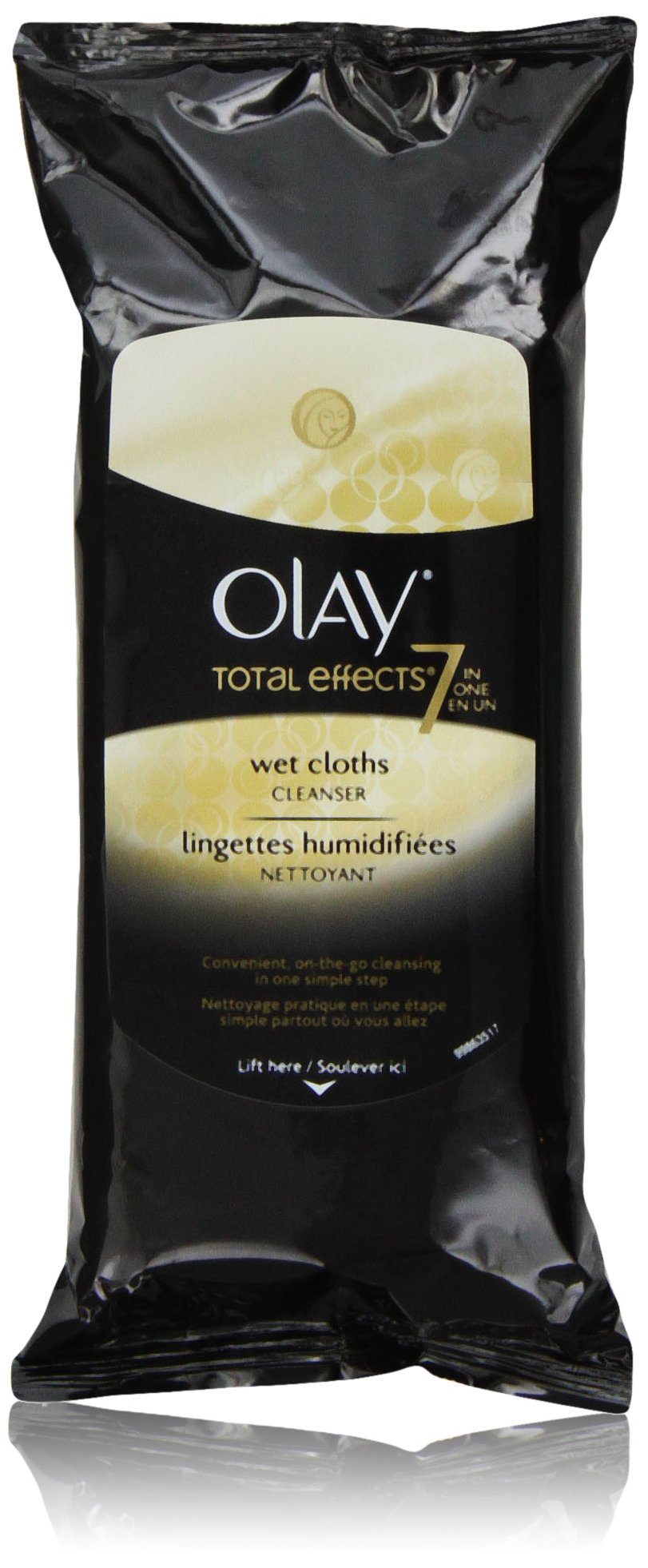 Olay Total Effects Age Defying Wet Cleansing Cloths, 30 Count