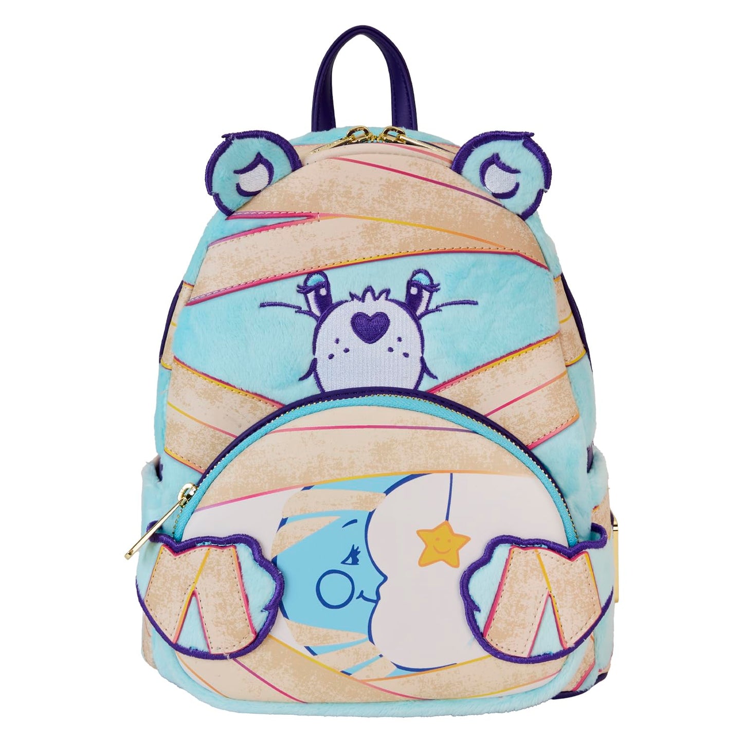 Loungefly Bisounours x Universal Monsters sac à dos Mini Bedtime Bear Mummy