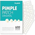 Dr.patch Pimple Patches for Face - 4 Size 600 Counts Acne Patches, Hydrocolloid Patches for Covering Zits and Blemishes, Spot Stickers with Salicylic