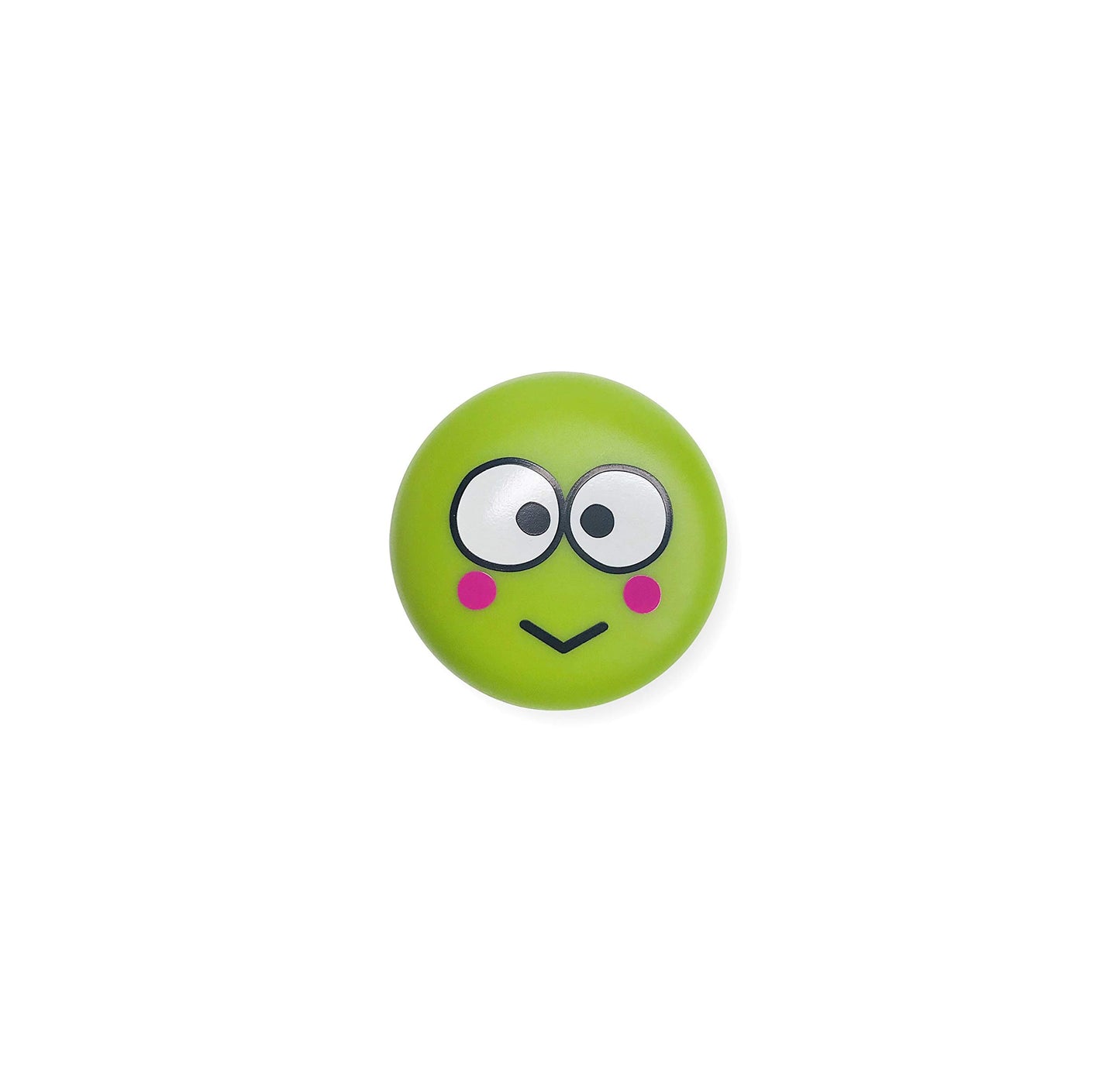 The Crème Shop x Sanrio Hello Kitty Macaron Lip Balm (Keroppi Green Apple A Day) Korean Cute Scented Pocket Portable Soothing Advanced Must-Have