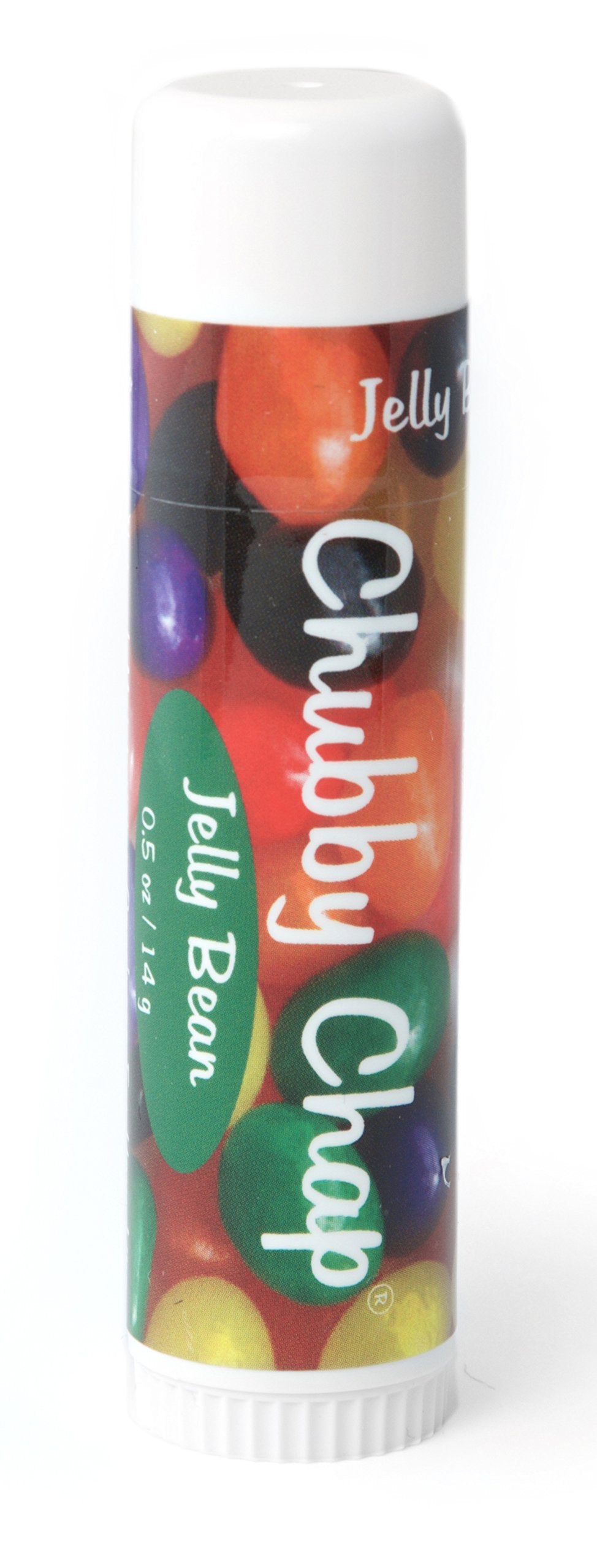 Chubby Chap - Large Jumbo Natural Lip Balm - .5 Ounce Jelly Bean