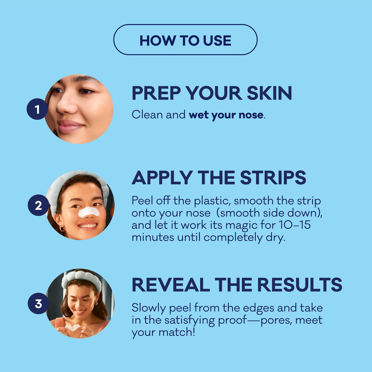 Bioré Original Blackhead Remover Strips, Deep Cleansing Nose Strips With Instant Pore Unclogging, Features C-Bond Technology, Oil-Free Beauty and Personal Care Bioré