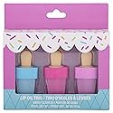 iscream 3-piece Ice Pop Shaped Berry Scented Moisturizing Lip Oil Set