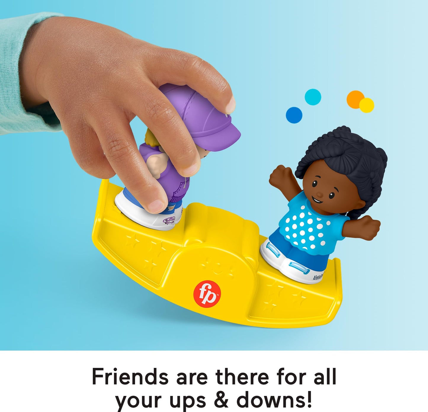 Fisher-Price Little People Toddler Toys Play for All Figure and Accessory Pack 9-Piece Set for Pretend Play Ages 1+ Years