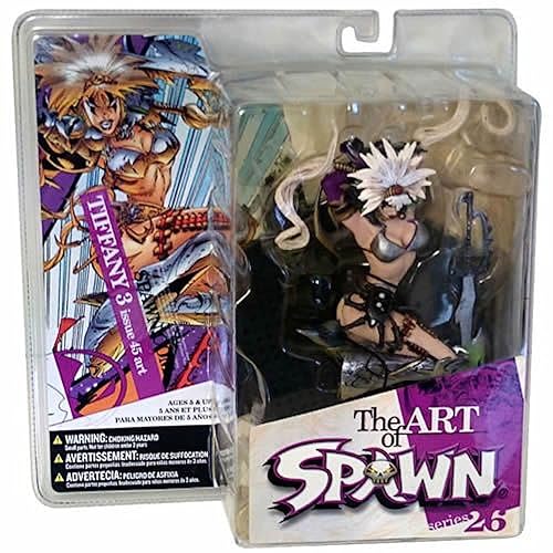 McFarlane Toys 2004 Spawn Action Figure Series 26 The Art of Spawn - Tiffany 3 Issue 45 Cover Art