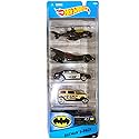 Hot Wheels Batman 5 Pack of Diecast Vehicles CDT28 2015