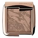 Hourglass Ambient Lighting Bronzer in Nude Bronze Light. Highlighting Bronzer for a Natural Sun-Kissed Glow. Vegan and Cruelty-Free.