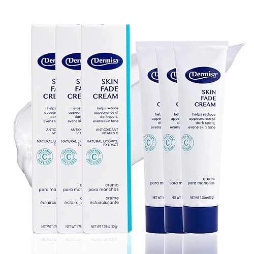 Dermisa Skin Fade Cream with Vitamin C, Licorice and Emblica - Dark Spot Corrector and Face Moisturizer for Sun Spots, Age Spots and Freckles - 1.78