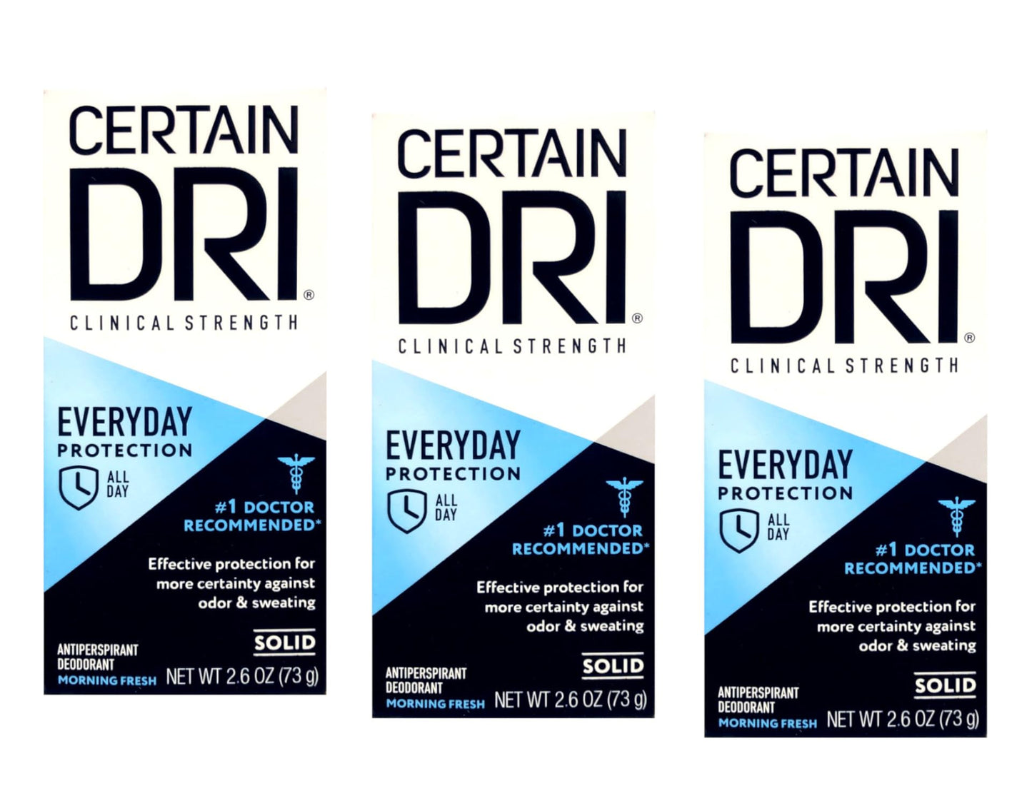 Certain-Dri Am Solid Antiperspirant/Deodorant, 2.6 Ounce (Pack of 3) Beauty and Personal Care Certain Dri