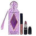 M·A·C Cosmetics Holiday Exclusive Cosmic Kiss Mini Lustreglass Lipstick and Lipglass Duo Set - Syrup/Nymphette