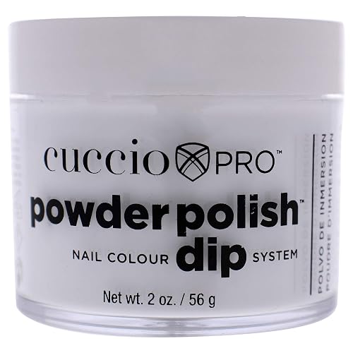 Cuccio Colour Powder Nail Polish, Clear, 2 Ounce, Pack of 1 Beauty & Personal Care Cuccio