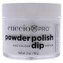 Cuccio Colour Powder Nail Polish, Clear, 2 Ounce, Pack of 1 Beauty & Personal Care Cuccio
