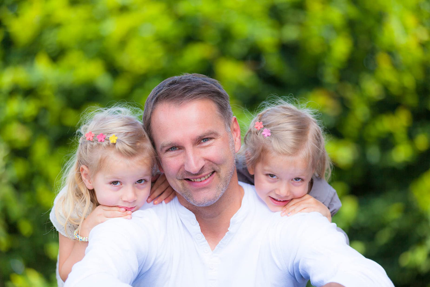 40Pcs Baby Girls Hair Bangs Mini Hair Claw Clip Kids Hair Pin 20 Colors for Girls (Flower)