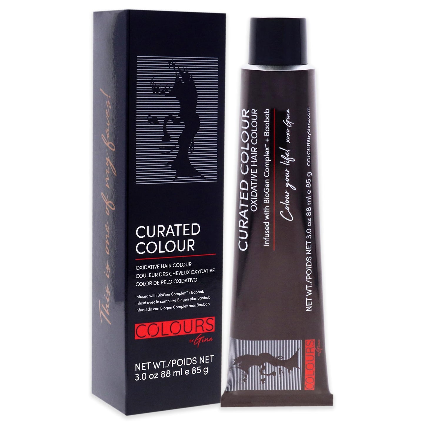 Colours By Gina Curated Colour - 7.0-7N Natural Blonde by Colours By Gina for Unisex - 3 oz Hair Color