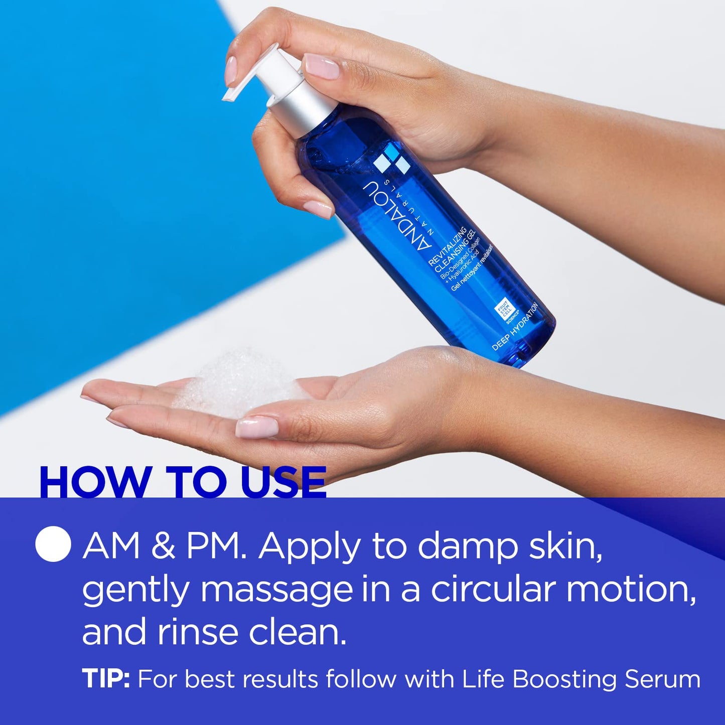DEEP HYDRATION Revitalizing Cleansing Gel