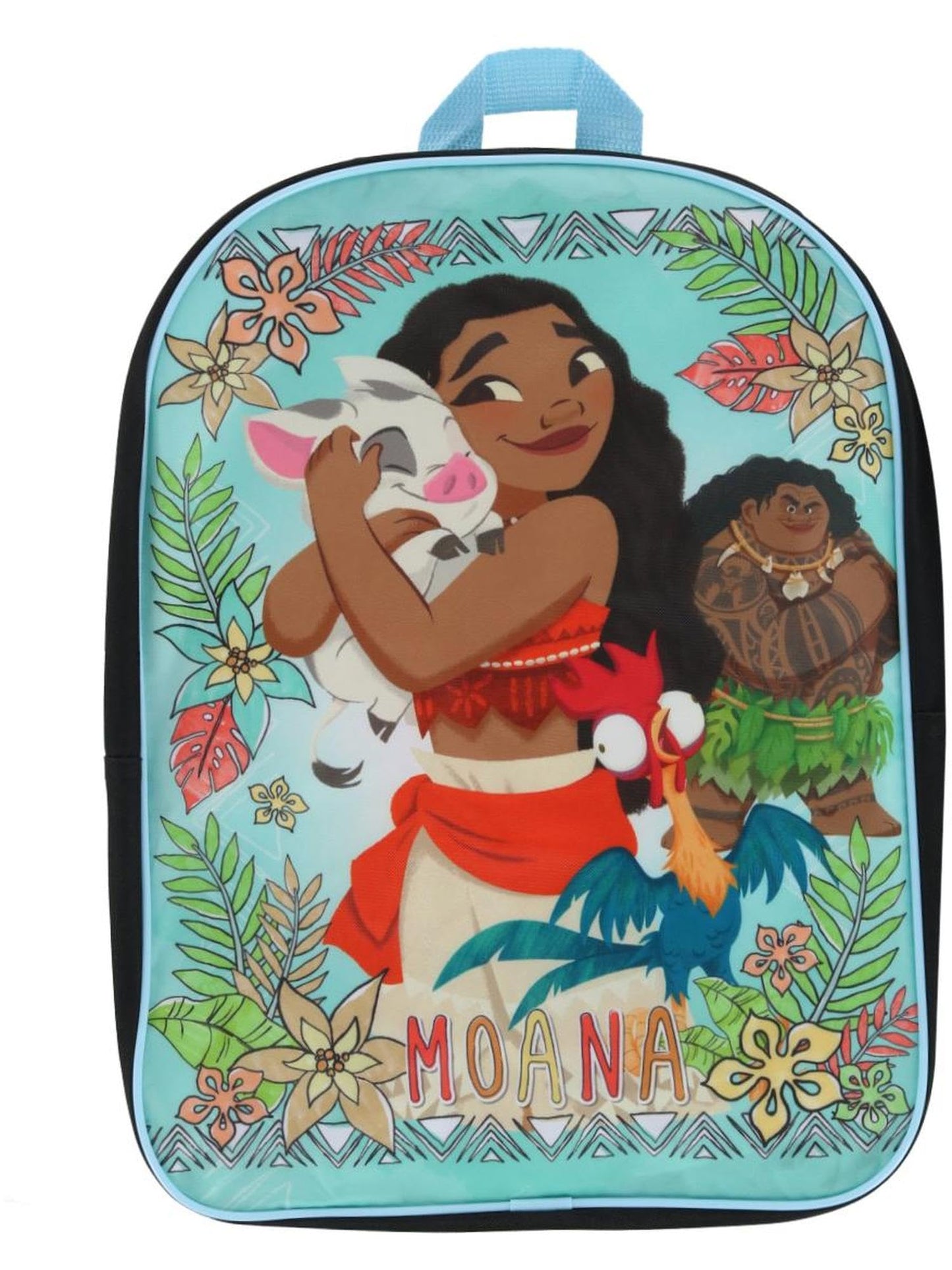 Ruz Kid's Licensed 15 Inch School Bag Backpack (Moana)