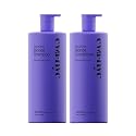 Eva NYC Purple Shampoo and Conditioner Set - Gentle, Anti-Brass Formula for Blonde, Gray, and Lightened Hair - Adds Shine, and Deep Conditions