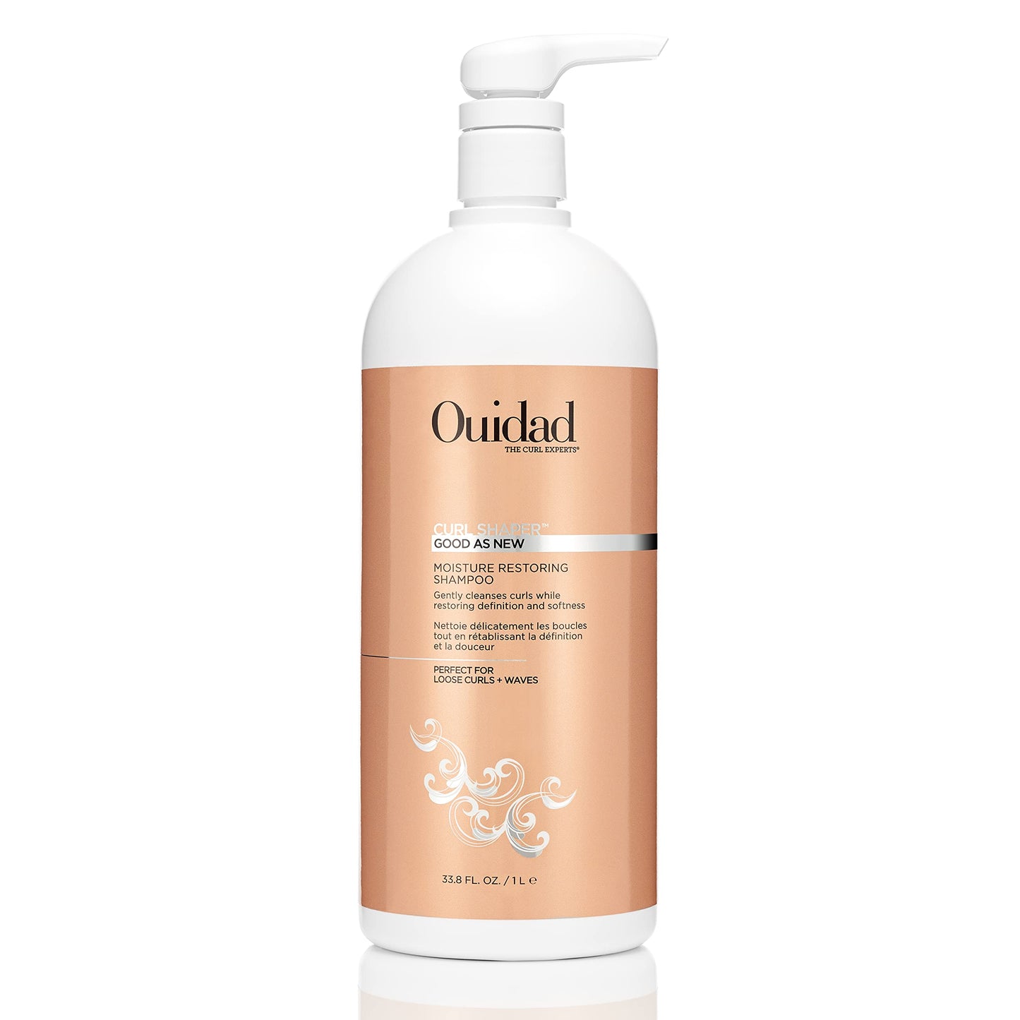 Ouidad Curl Shaper Good As New Moisture Restoring Shampoo, 33.8 Fl Oz