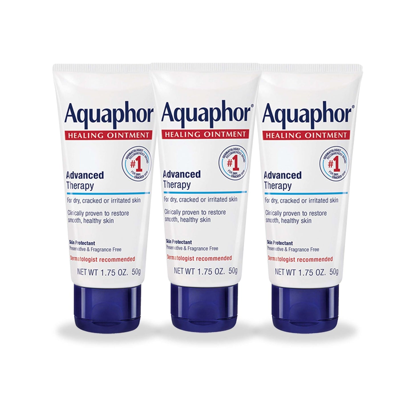 Aquaphor Advanced Therapy Healing Ointment, Hypoallergenic, Fragrance Free Body Moisturizer for Dry Skin and Minor Wound Care, Travel Size Skin Care Beauty & Personal Care Aquaphor