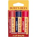 Burt's Bees Winter Wonders Lip Balm Set, Natural Origin Lip Care, 3 Tubes, 0.15 oz.