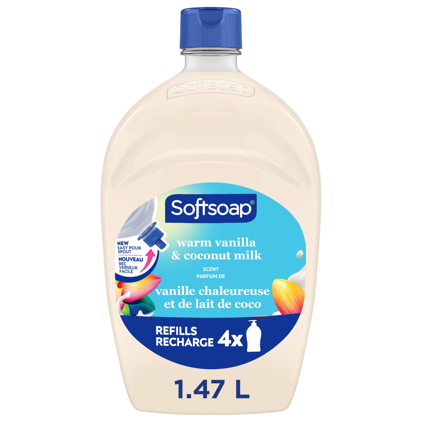 Softsoap Moisturizing Liquid Hand Soap, Warm Vanilla and Coconut Milk, 50 oz Refill Beauty & Personal Care Softsoap