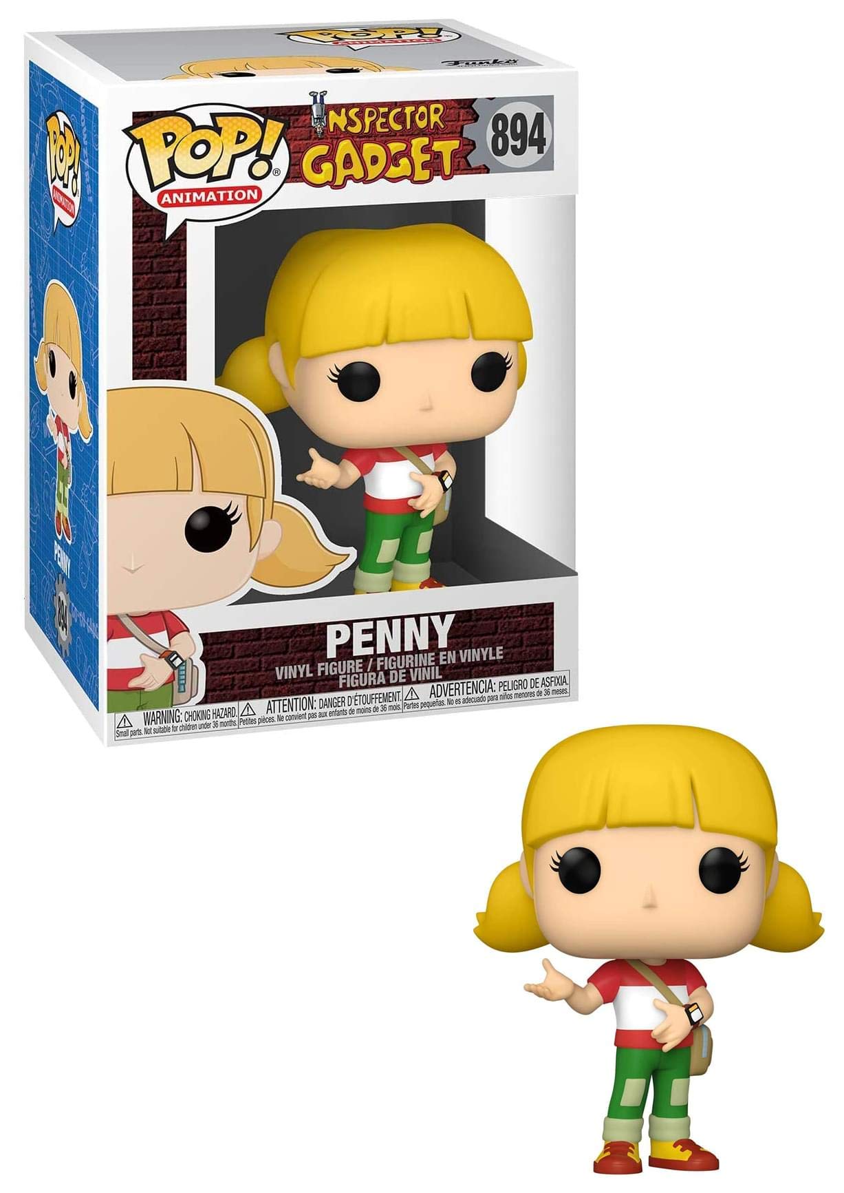 Funko Pop! Animation: Inspector Gadget - Penny Vinyl Figure