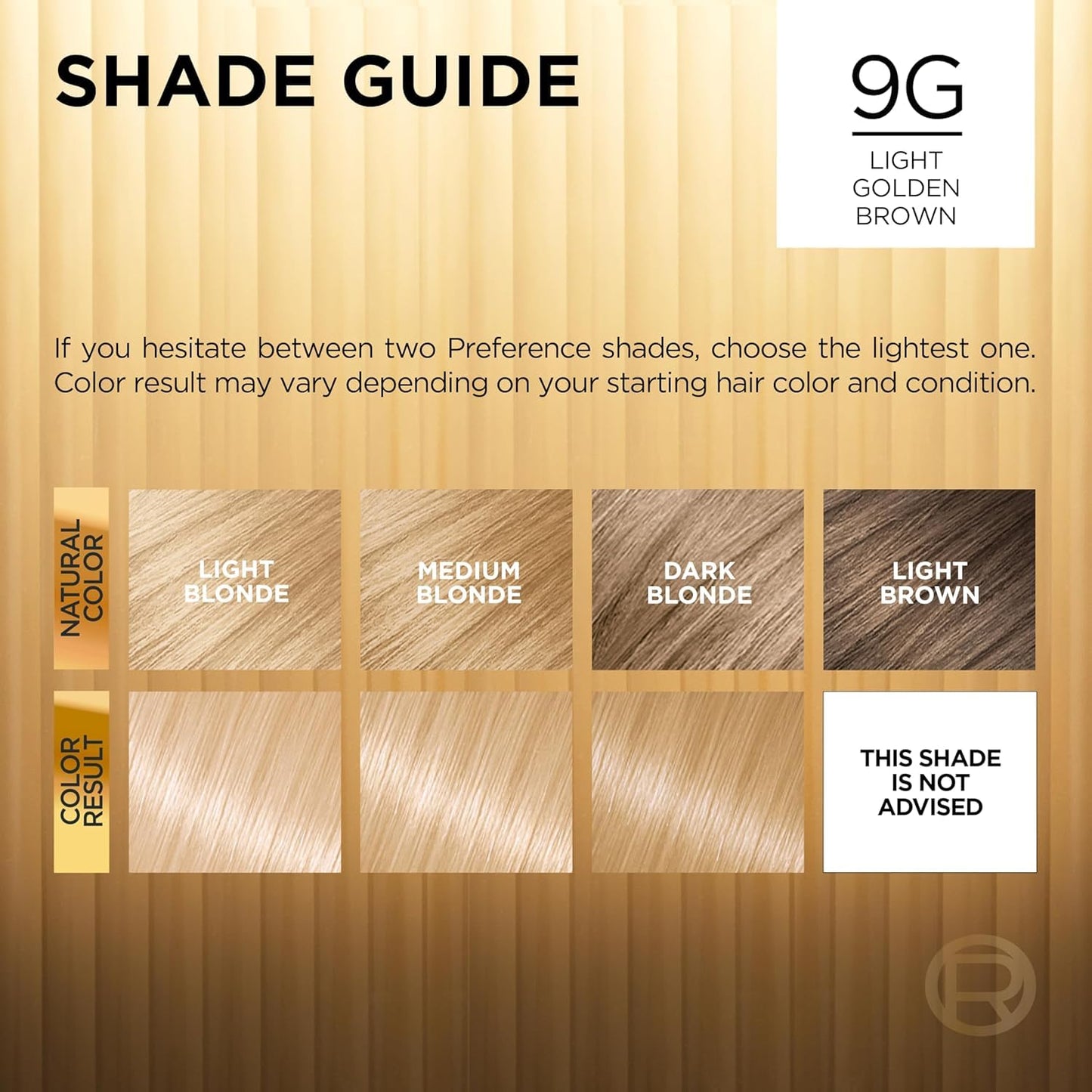 L’Oreal ParisSuperior Preference - 9G Light Golden Blonde 1 Each (Pack of 2)