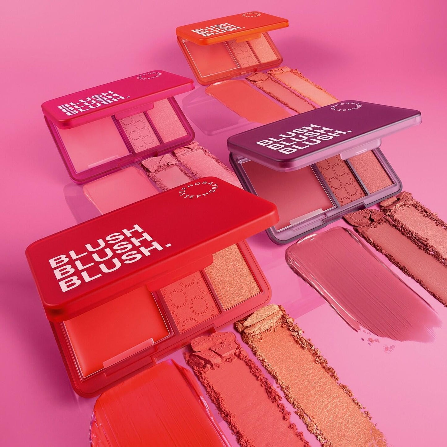 Sephora Collection Limited Edition Blush Cream & Powder Palette - 02 Sunset Chaser - (bright peach)