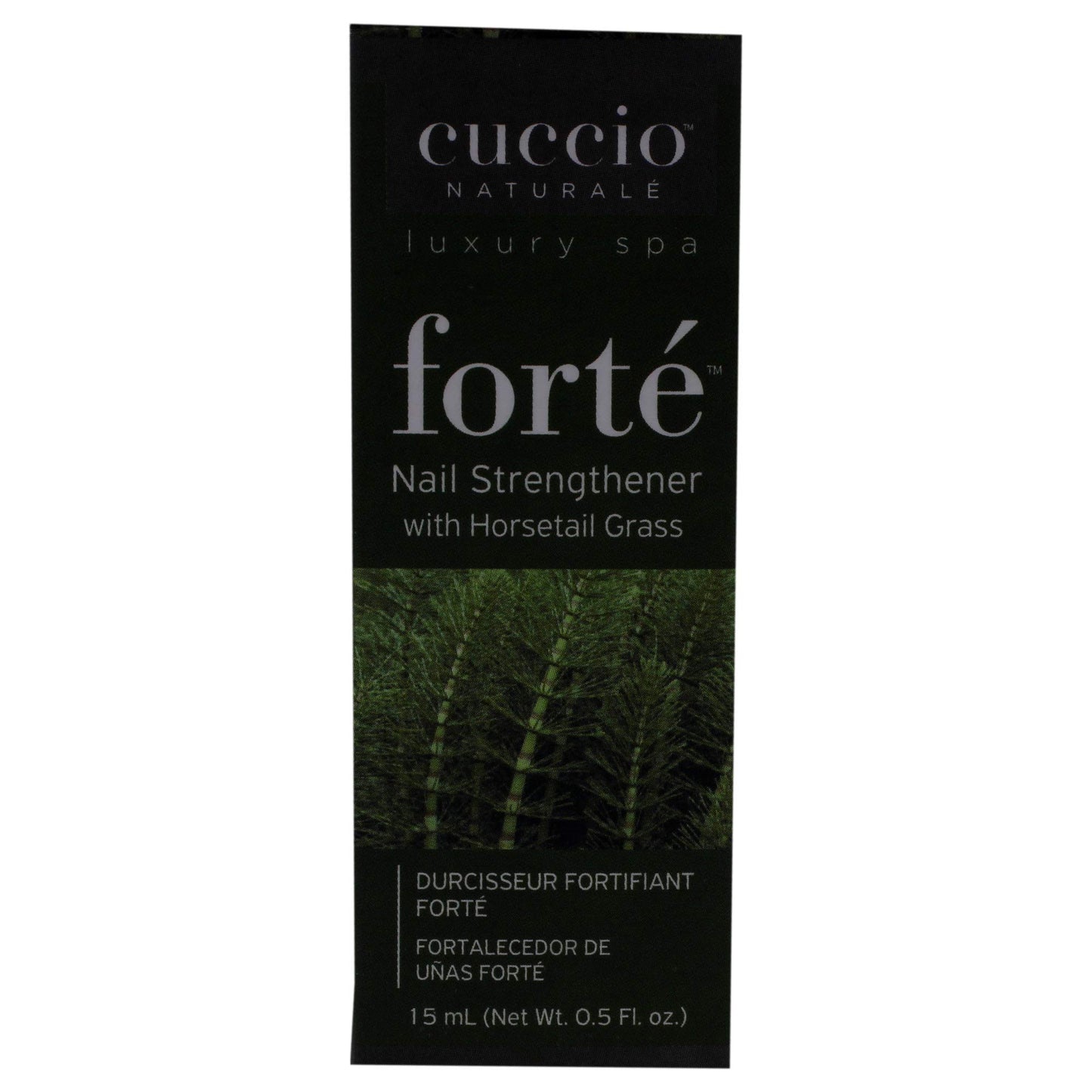 Cuccio Naturale Forte Nail Strengthener Treatment - With Horsetail Grass - Protects Against Cracking, Splitting And Breakage - Nutrient Rich Formula