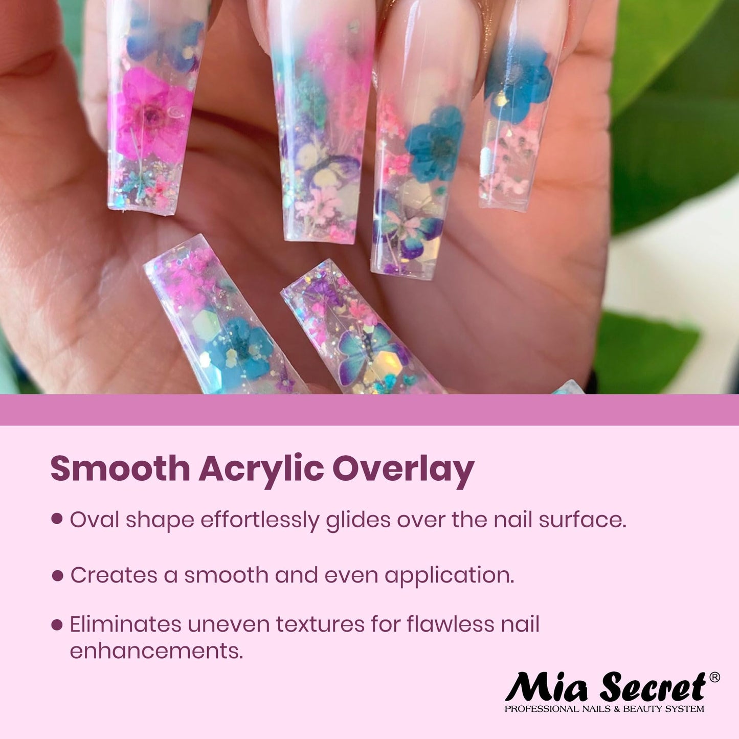 Mia Secret Oval Kolinsky Nail Brush Size #8