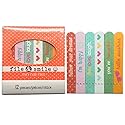 Mini Nail File Set - Professional Manicure Kit for Natural and Artificial Nails - Emery Board Files