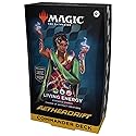 Magic The Gathering Aetherdrift Commander Deck - Living Energy (100-Card Deck, 2-Card Collector Booster Sample Pack + Accessories)