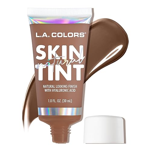 L.A. COLORS Natural Skin Tint Foundation, Cocoa Bean CLM424