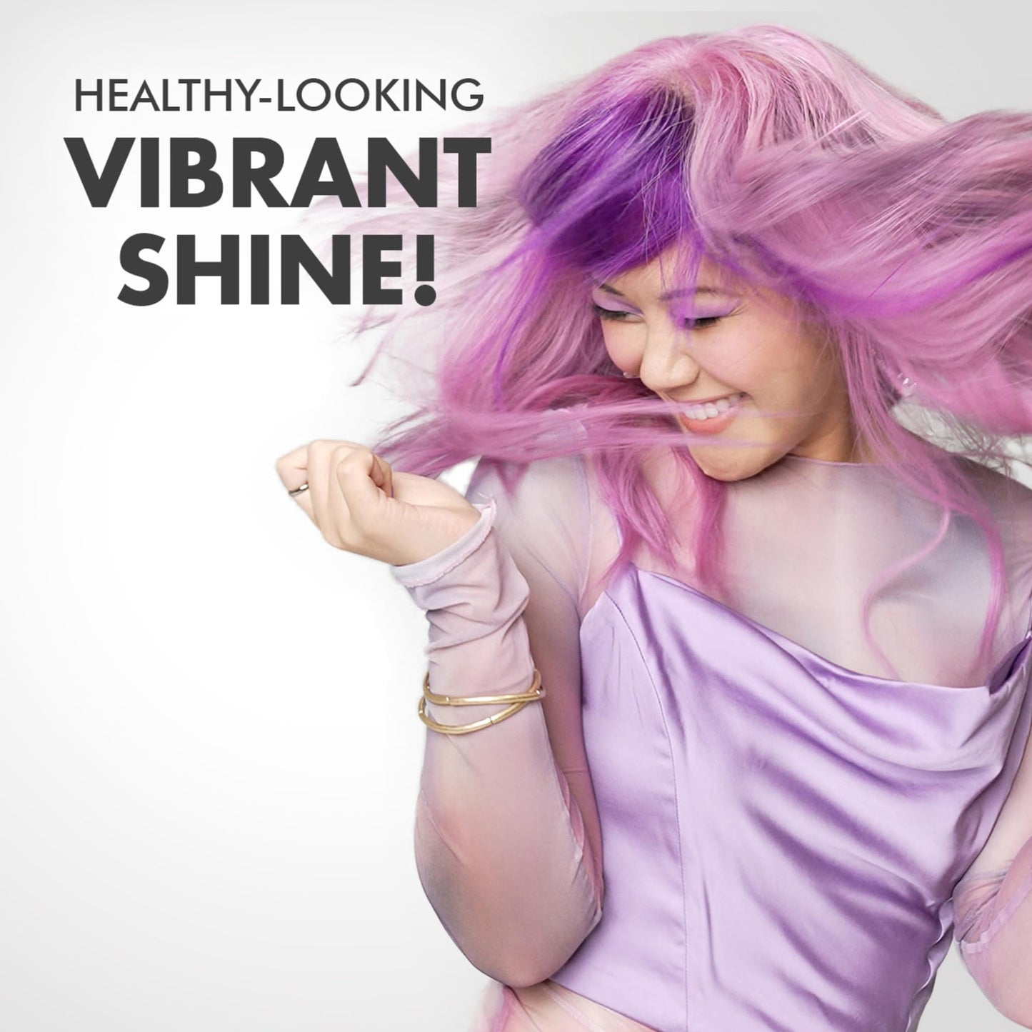 got2b Color Remix Semi-Permanent Hair Color, Purple Punch 094, Customizable Temporary Hair Dye to Create A Vibrant or Pastel Shade, Easy At-Home