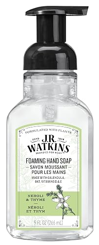 J R Watkins Foaming Hand Soap, Neroli & Thyme, 9 fl oz (266 ml)