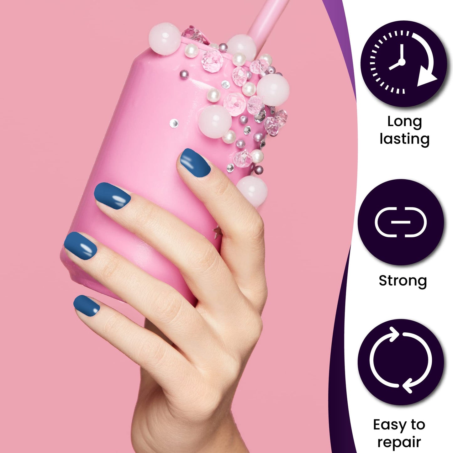 Mia Secret -Fruity Collection Nail Acrylic Powder set of 12 Beauty & Personal Care Mia Secret