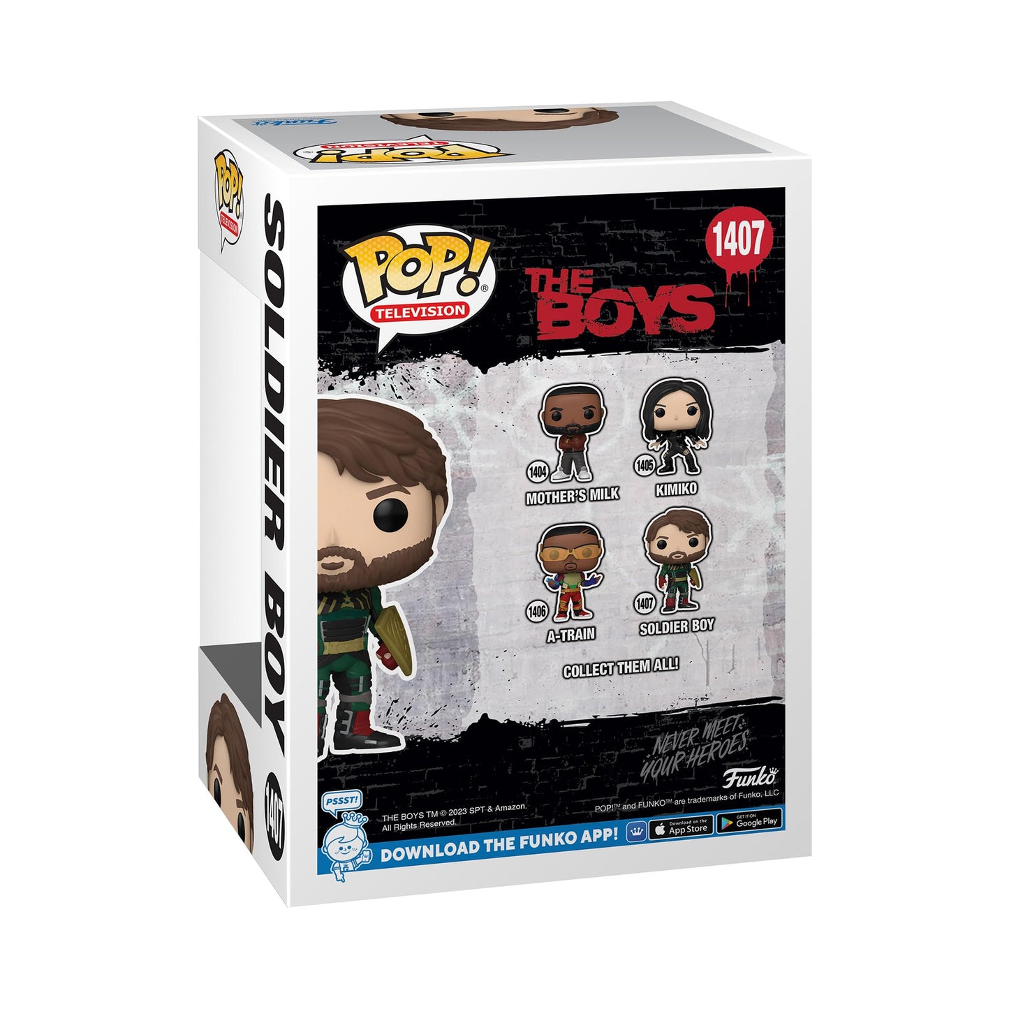 Funko POP! TV: The Boys - Soldier Boy - Collectable Vinyl Figure - Gift Idea - Official Merchandise - for Kids & Adults - TV Fans - Model Figure…