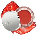 Ere Perez - Natural Carrot Color Pot | For Lips + Cheeks | Buildable, Blendable, Creamy, Vibrant, Satin Finish | Cacao Butter, Avocado + Castor Seed