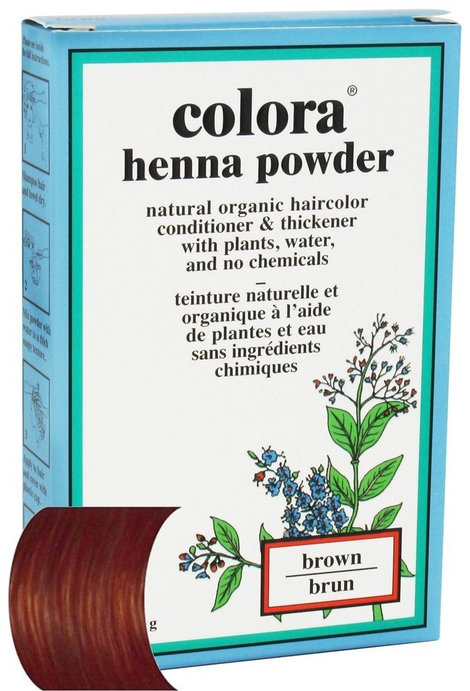 Colora Henna Powder Hair Color Gold Brown, 2 oz
