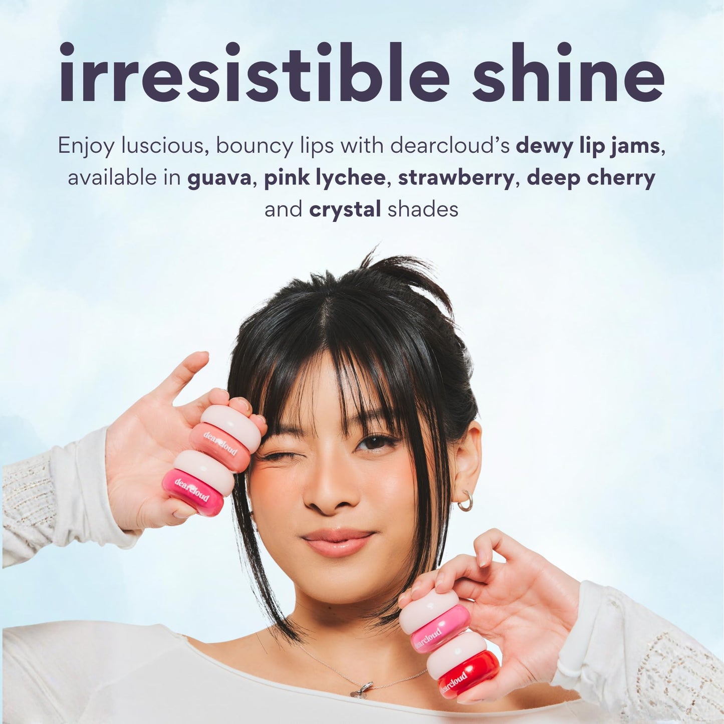 dearcloud Dewy Lip Jam - Lip Balm with Vitamin E (Passion Fruit) Beauty and Personal Care dearcloud