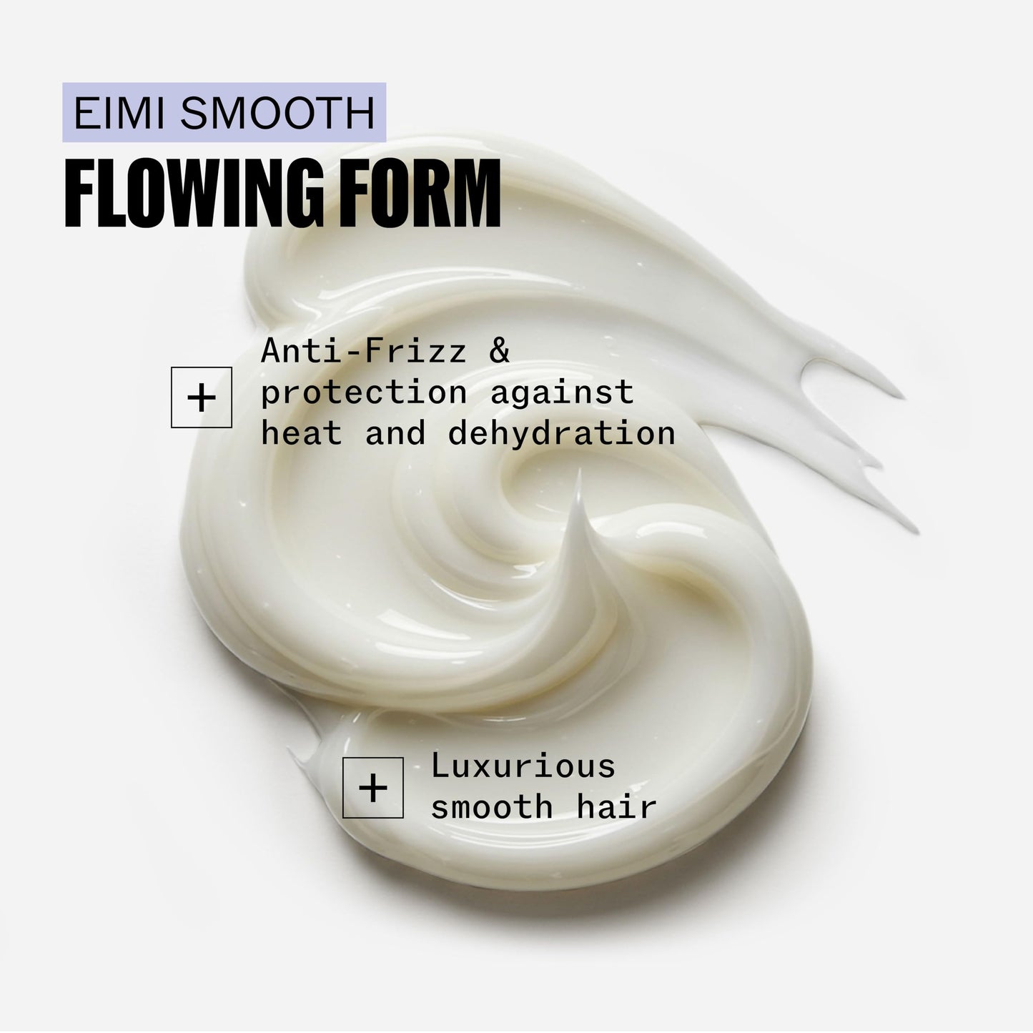 Wella Professionals EIMI Flowing Form Anti-Frizz Smoothing Balm | For Frizzy, Damaged Hair | Provides Smooth & Natural Sleek Finish | 3.38 Fl Oz