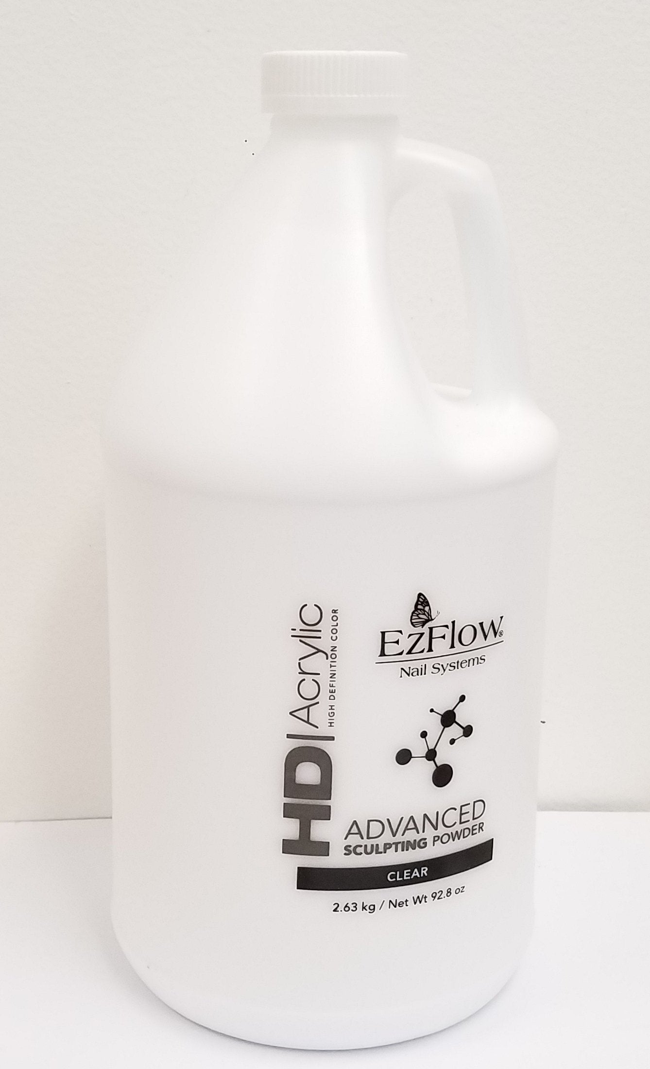 EZ Flow - Acrylic Nail Powder High Definition *CLEAR* - 92.8oz/2.63kg