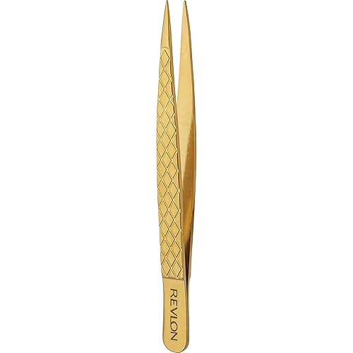 Revlon Gold Series Titanium Coated Point Tweezer